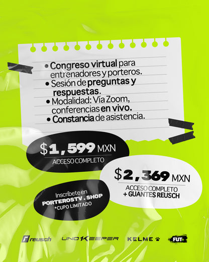 Porteros TV MeetUP 2026 + Guantes Reusch